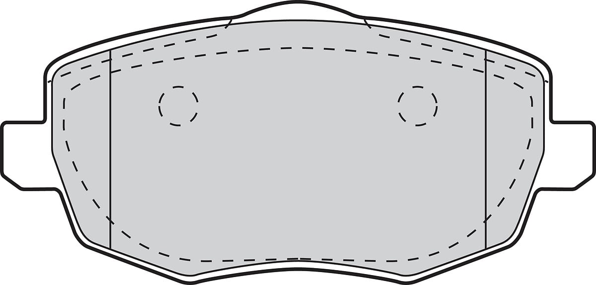 Jeu de 4 plaquettes de frein VALEO ref. 301761